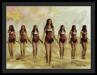 The Replication of Kandace Marvel - Rise of the Candakes - Framed Print