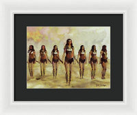 The Replication of Kandace Marvel - Rise of the Candakes - Framed Print