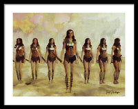 The Replication of Kandace Marvel - Rise of the Candakes - Framed Print