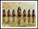 The Replication of Kandace Marvel - Rise of the Candakes - Framed Print