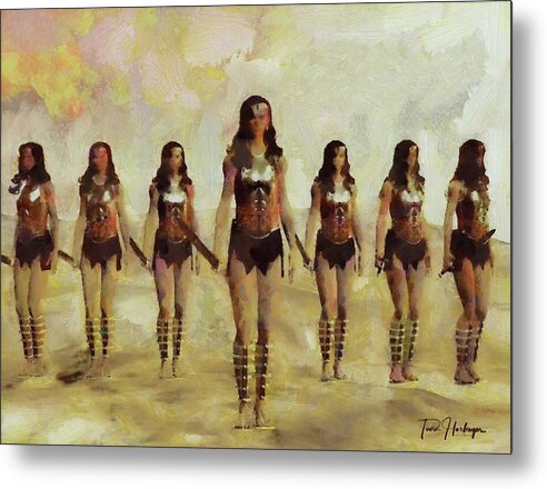 The Replication of Kandace Marvel - Rise of the Candakes - Metal Print