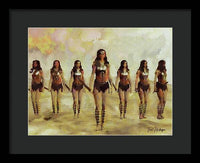 The Replication of Kandace Marvel - Rise of the Candakes - Framed Print