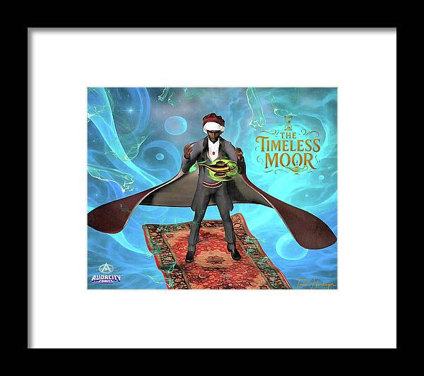 The Rise of The Timeless Moor - Framed Print