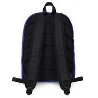 Backpack - Royal Blue Phi Beta Sigma Fraternity Debossed Emblem Design