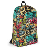 Backpack - Wall Graffiti Design
